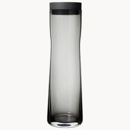 Splash - caraffa acqua in vetro fume'
